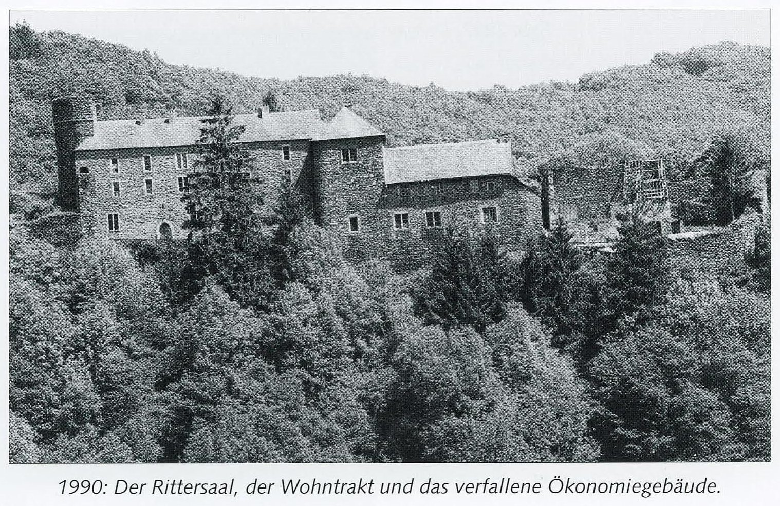 Schuttbourg in 1973 Schuttbourg view, 1973